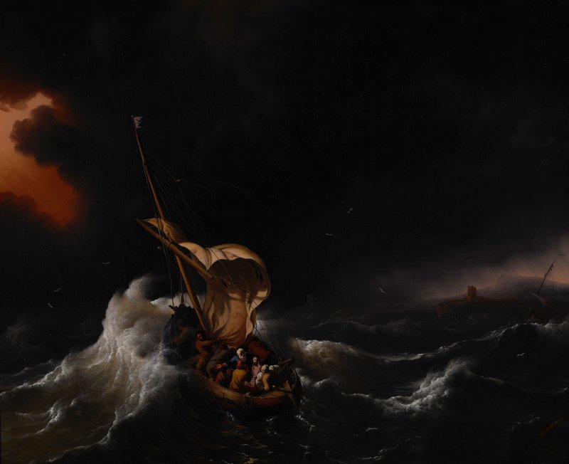 Ludolf Backhuysen - Christ in